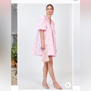 Hunter Bell Jenkins Dress Pink Blossom